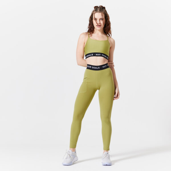 Sports Bra Low Support - Olive Green