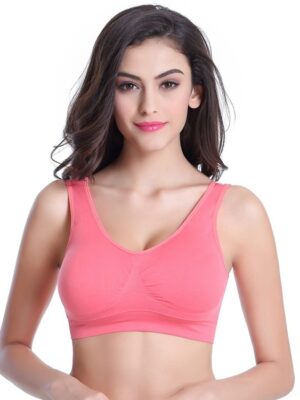 Bra One Piece Thin Style Sports Yoga Vest Bra