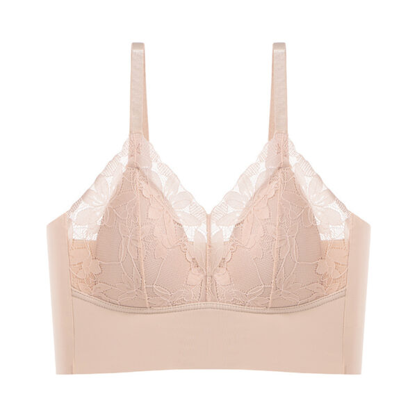 Body Shaping Vest Sports Fitness Push Up Lace Latex Bra