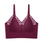 Body Shaping Vest Sports Fitness Push Up Lace Latex Bra