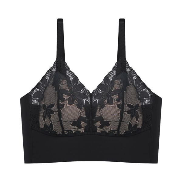 Body Shaping Vest Sports Fitness Push Up Lace Latex Bra