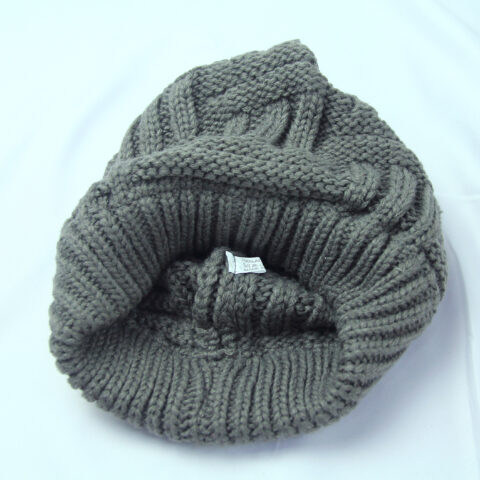 Warm Ponytail Hat for Women – Wool Knit