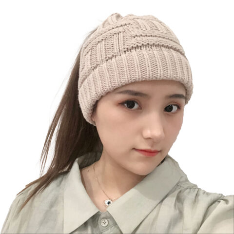 Women’s Wool Beanie – Knit Winter Hat