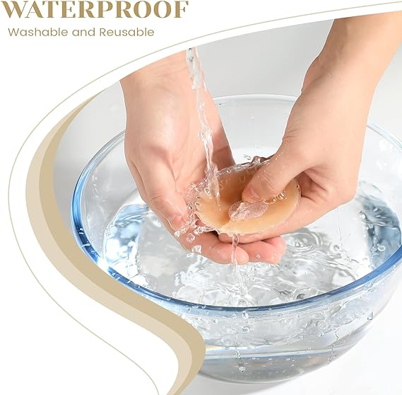 Reusable invisible nipple covers packaging