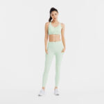 ShapeGuard Zip Sports Bra – Secure Fit, Maximum Support (Green)