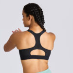 CurveControl Zip Sports Bra – Stylish Support with Cups