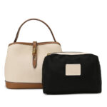 Lychee Pattern Large Capacity Contrast Color Single Shoulder Messenger Bag